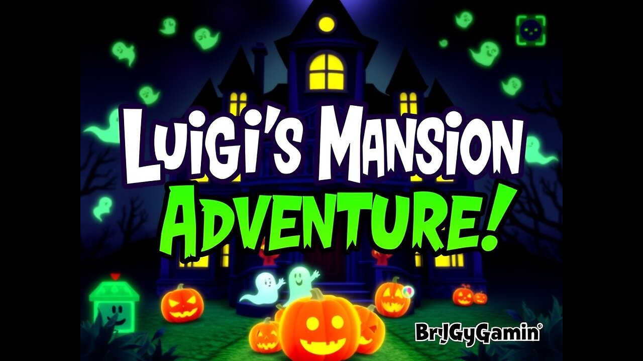 Luigi's Mansion Nintendo Gamecube original part 1 live stream