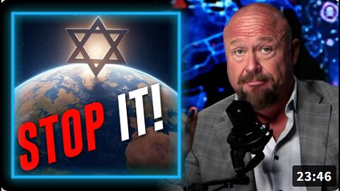 EXCLUSIVE: Alex Jones Issues An Emergency Warning To Israel, Zionists, & Jews Worldwide