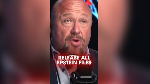 Alex Jones: Trump Must Release All Epstein Files on Uniparty Pedos - 8/7/25