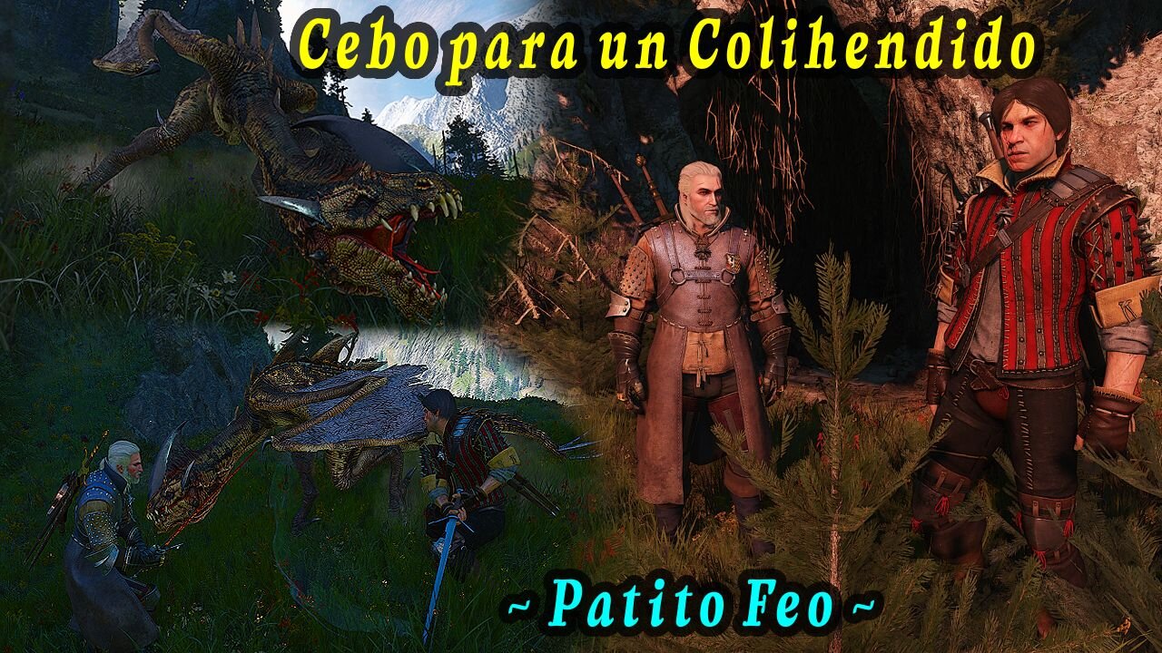 The Witcher 3 Wild Hunt ~ Historia Capitulo # 60 ~ Patito Feo ~ Cebo para un Colihendido