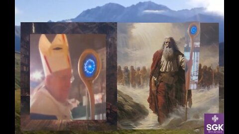Was This MOSES' STAFF the Pope Used for the Opening Doors Ceremony?