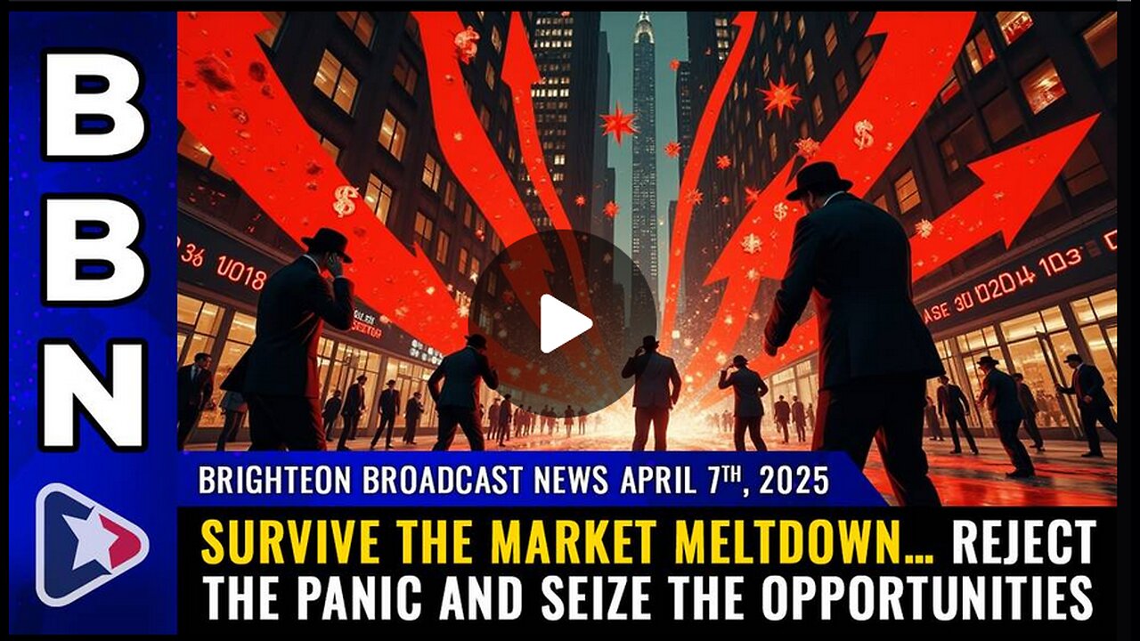 Survive the MARKET MELTDOWN… reject the panic and seize the opportunities