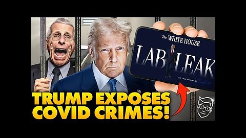 Trump Turns Official COVID Website into a Dr. Fauci Crimes Database, EXPOSES Chinese Bioweapon Lab