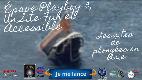 🏴☠️Plongée sur l’Épave Playboy 3, Un Site Fun et Accessible à Pattaya