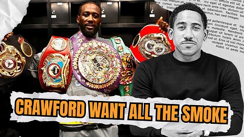 Terrance Crawford SHOCKINGLY Gives UPS His Championship Belt!