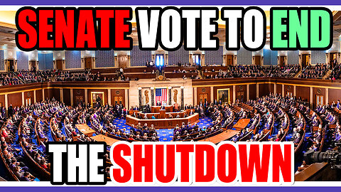 🚨BREAKING: THE US SENATE VOTES TO END THE GOVERNMENT SHUTDOWN 🟠⚪🟣