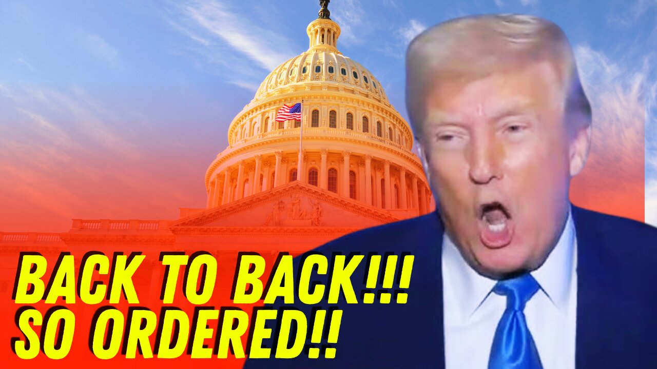 Breaking: SCOTUS Delivers BACK-TO-BACK Bombshells on Trump!