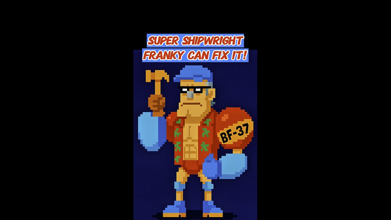Super Shipwright Franky Can Fix It! #onepiece #strawhats #eloypiece #thousandsunny