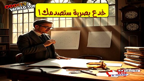 فك شفرة الخدعة البصرية: حقائق مذهلة تكشفها #وهم #بصريات #خداع