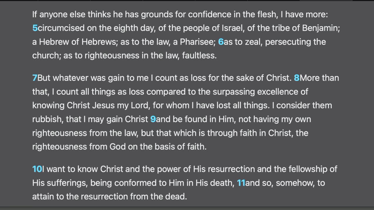 Philippians 3