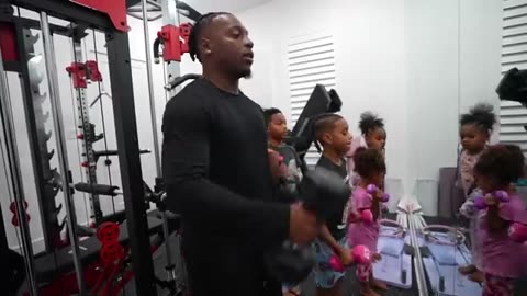 TRAINING WITH THE WORLDS STRONGEST KIDS!