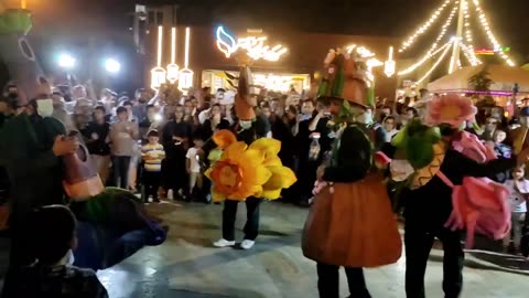 Kurdish dance show at Tehran, Iran.
