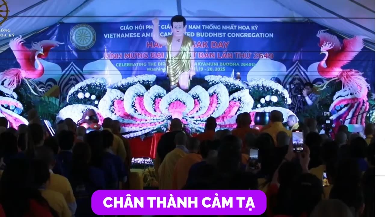 04/22/2025#PHONGTHU: ĐẠI LỄ PHẬT ĐẢN TẠI WASHINGTON D.C.