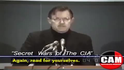 CIA Whistleblower John Stockwell on the CIAs Great Evil