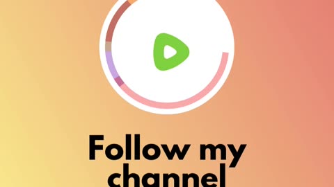 Follow my Channel about Tech Tips and support me