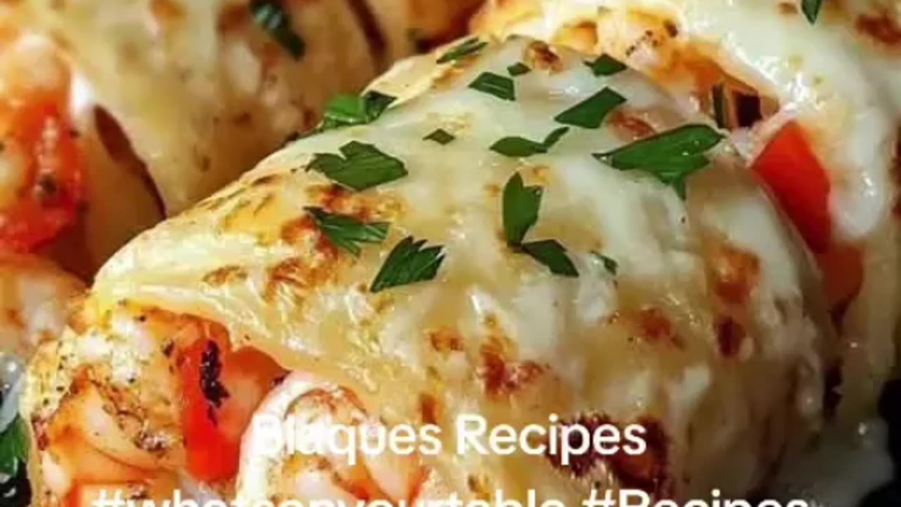 Shrimp and crab roll ups