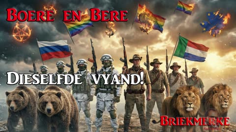 Boere en Bere - Ons veg teen dieselfde vyand. Ons steun op dieselfde Skepper.