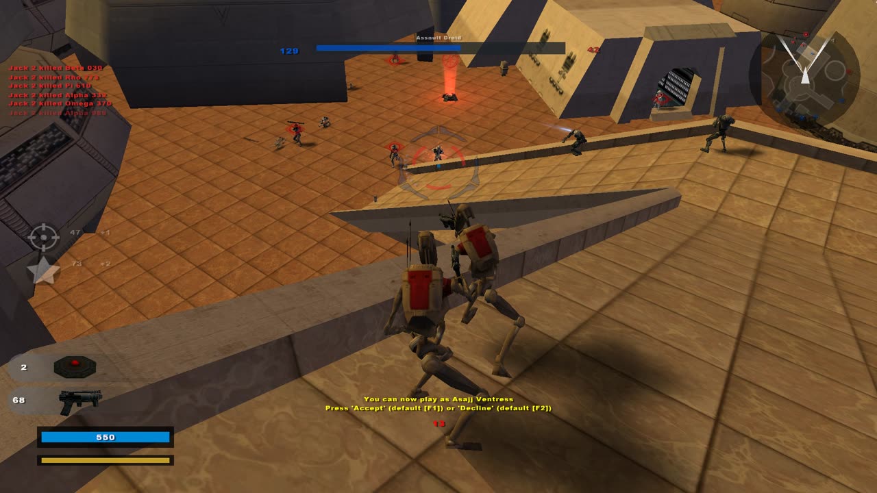 SWBF2 2005: Instant Action Conquest Bespin CIS Gameplay