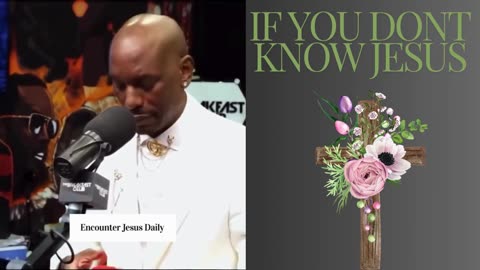 IF YOU DONT KNOW JESUS