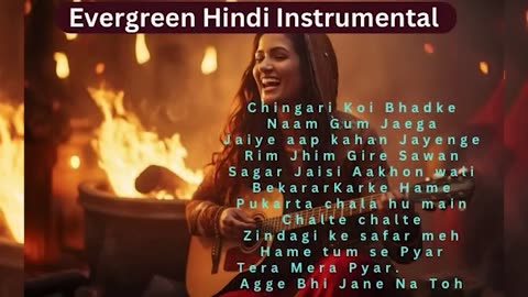 Non-stop Hindi Instrumental #music #instrumental #hindisong #hindi #bollywood #bollywoodsongs
