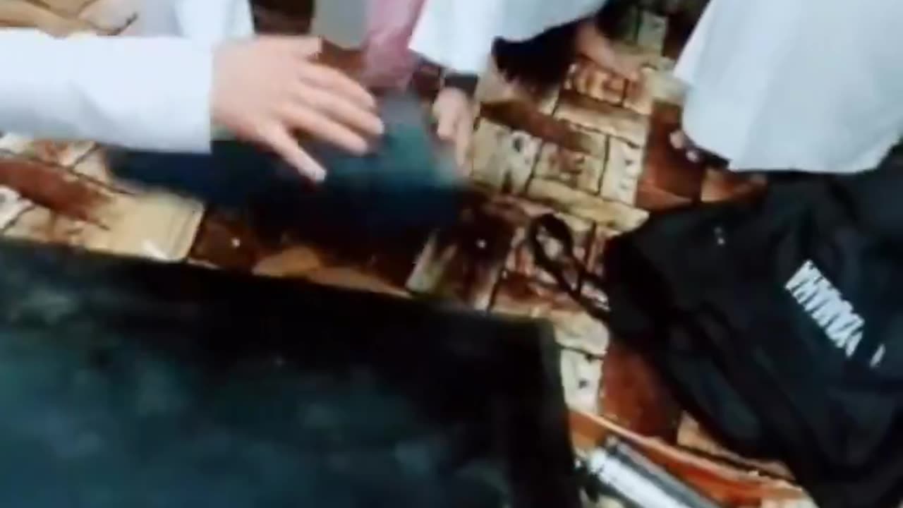 Islamic scholars know that Allah does not like music, so they destroy everything.