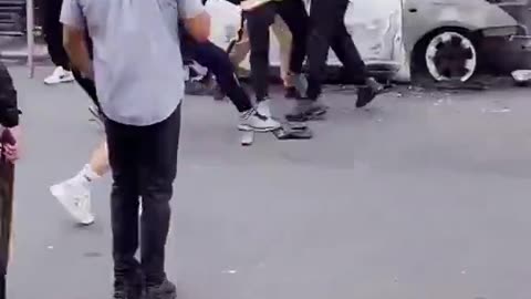 Muslims with knives and clubs beat British people but for Keir Starmer the problem in UK
