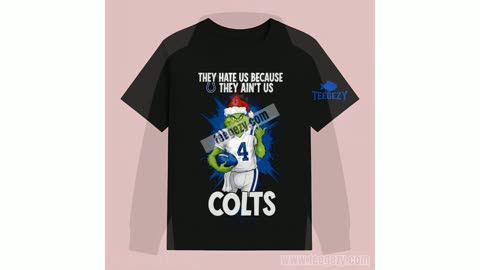 Indianapolis Colts Grinch Funny Attitude Football Fan Shirt Cotton