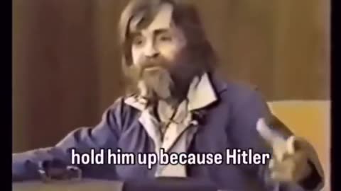 Charles Manson🚨“Jews won’t let the Second World War go away - Theyre making money