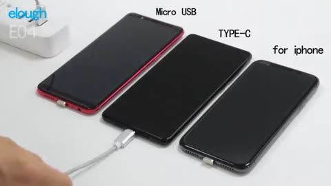 One Snap to Charge & Sync with Cross-device Reversible Magnetic Cable