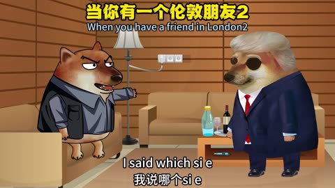 When you have a friend from London