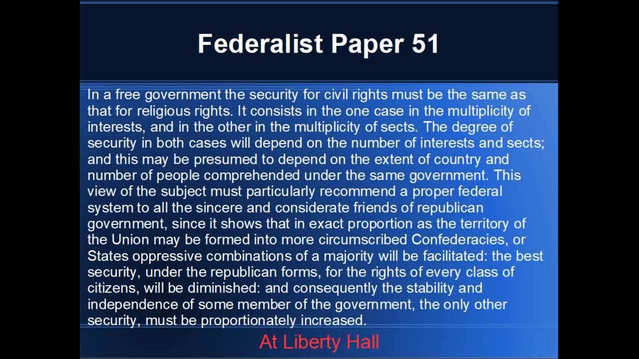 Introduction to the Constitution, Class 19, by the Grumpy Old Vet