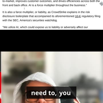 Crowdstrike failed so hard so they're cutting jobs for AI