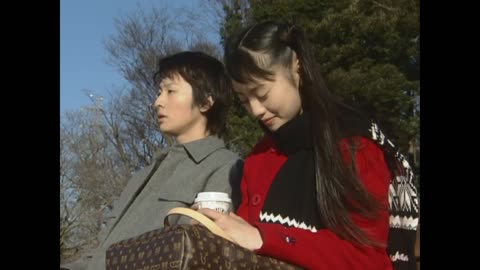 Usagi & Mamoru sailor moon live action act 20 Usagi tries give her scarf to Mamoru