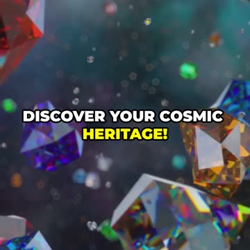 you're Made of Stardust! 🌌✨