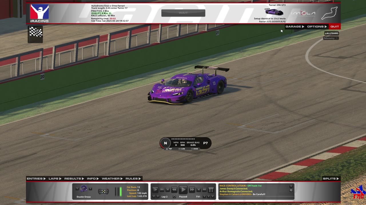 Iracing Stream Testing
