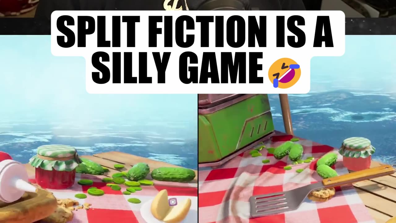 Split Fiction is not a serious game🤣