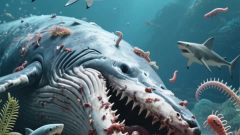En Corto ¡El Océano Tiene Caídas de Ballenas Como Ecosistemas! in Spanish
