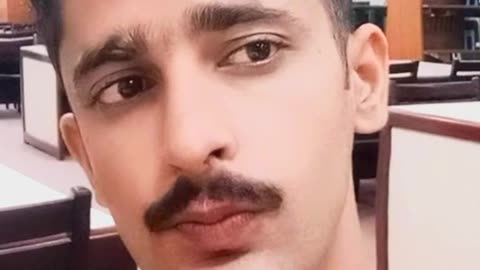 My look with only moustache