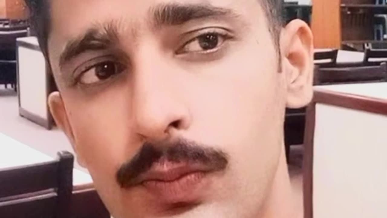 My look with only moustache