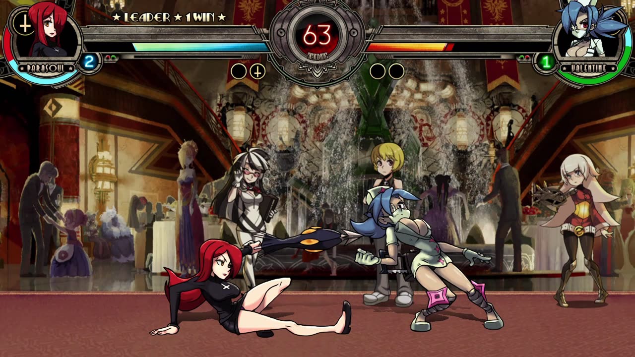Parasoul vs Valentine