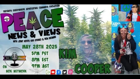 PEACE News & Views Tonight: Guest Kim Cooper
