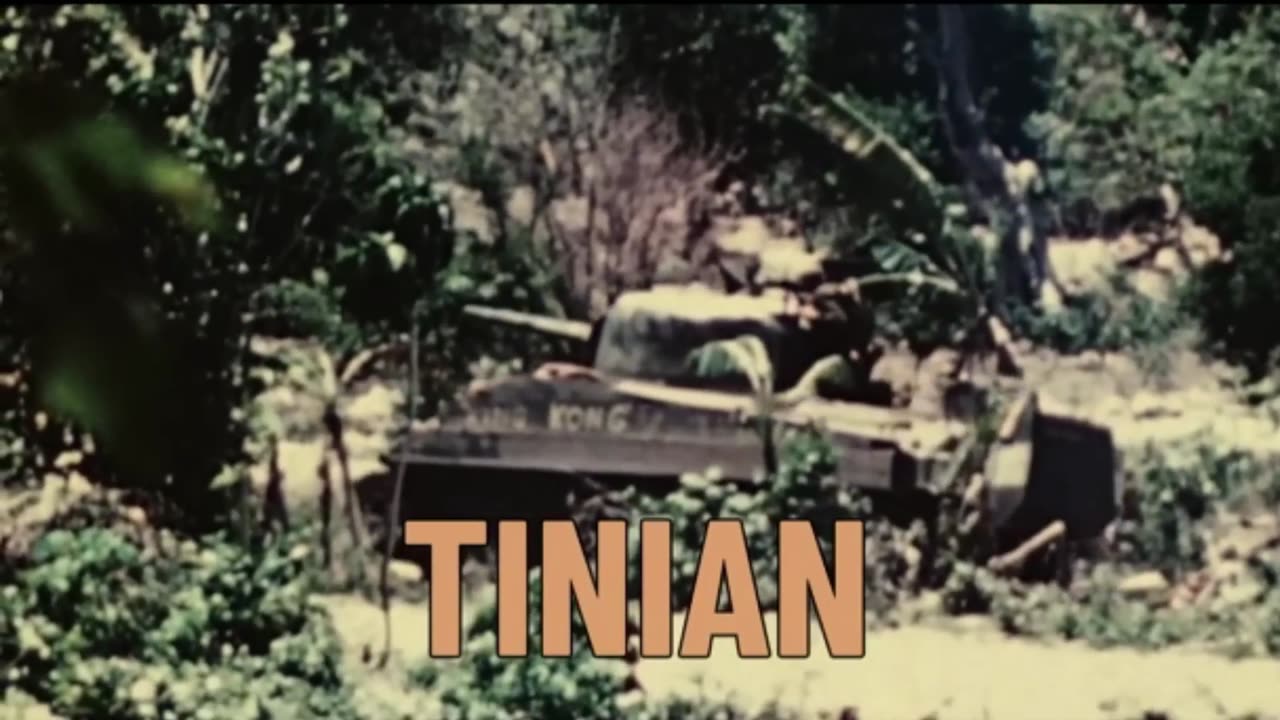 Tinian, Pacific, July 1944.