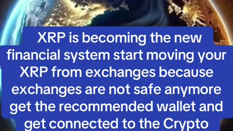 BREAKING NEWS THEY ARE NOW SUPPORTING CRYPTO. (XRPL)