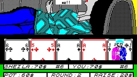 ZX Spectrum Longplay - Hollywood Poker - EU