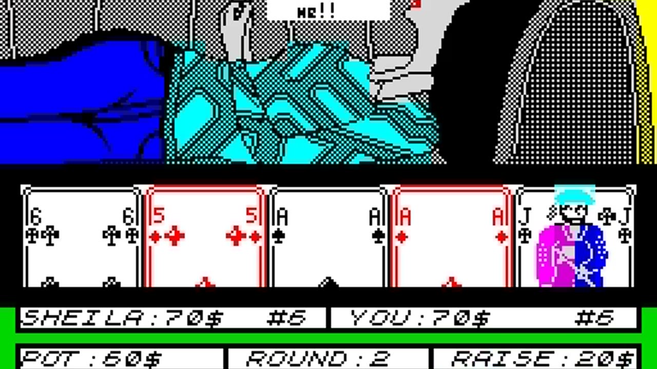 ZX Spectrum Longplay - Hollywood Poker - EU