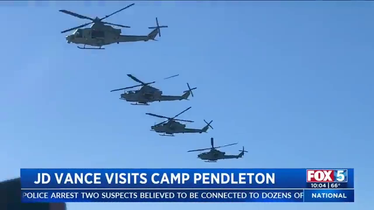 VP Vance joins Marines to celebrate 250th anniversary at Camp Pendleton