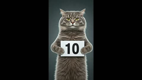 Cat's are a 10