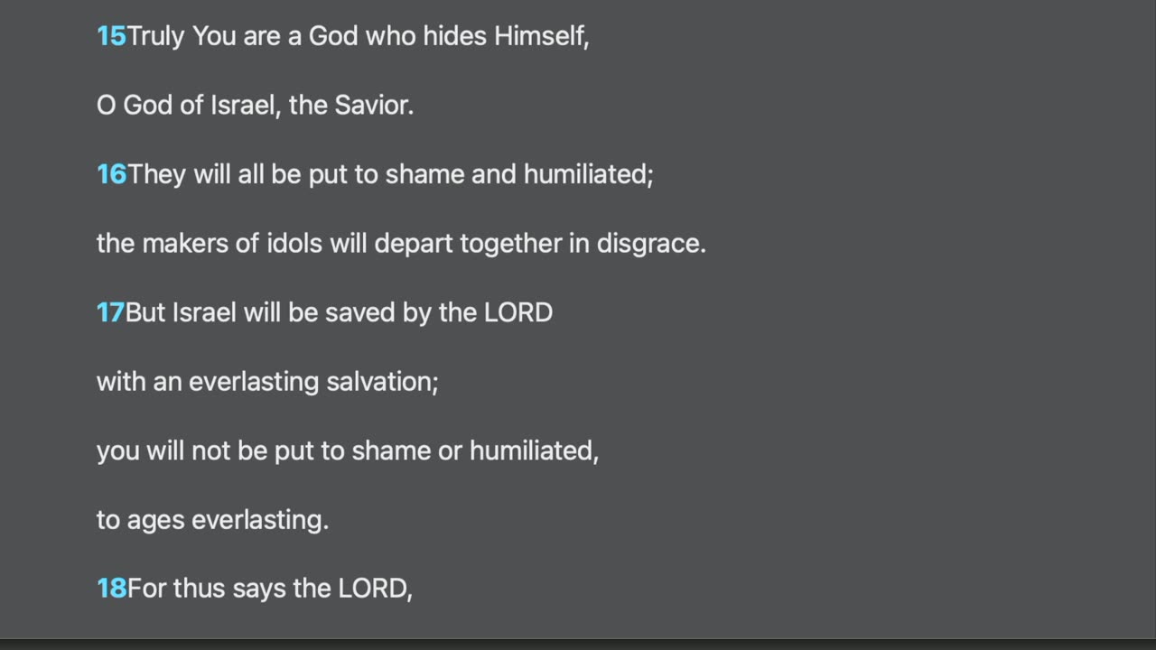 Isaiah 45