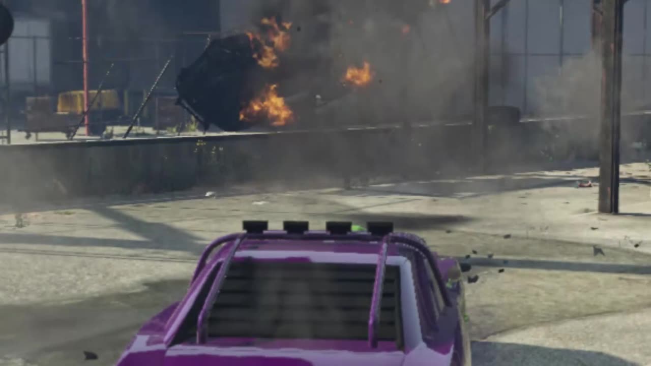 GTA V 87 Duke O'Death Crash💥