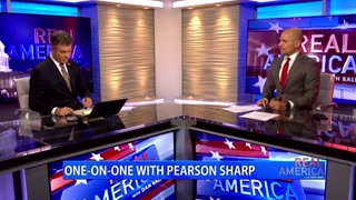REAL AMERICA -- Dan Ball W/ Pearson Sharp, Herrings/OAN Score Contract With Spectrum, 5/14/25